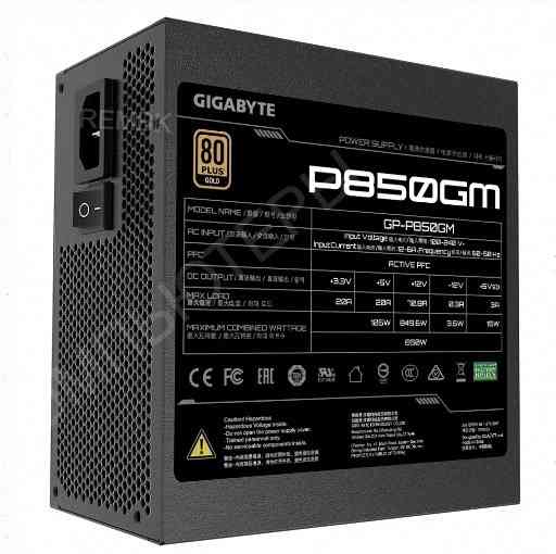 Блок Питания Gigabyte gp-p850gm, 80+ Gold - арт:4618 Макеевка