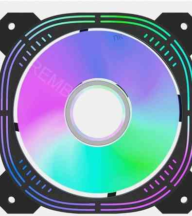 Вентилятор Formula Nulight 12bk Arpw Argb, 120х120x25, Черный, 4-pin Ret - арт:9558 Макеевка