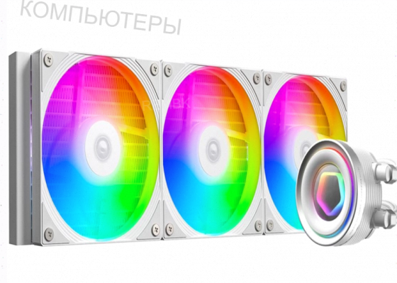 Сво Для Процессора id-cooling fx360 Inf White (all Intel/amd, 3*120mm Fan, 2900rpm, 27.2 - арт:9366 Макеевка