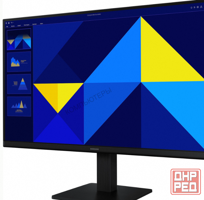 Монитор 23.6" Samsung s24d300gai, Ips/fullhd/100гц (ls24d300gaixci) Черный - арт:5777 Донецк - изображение 2