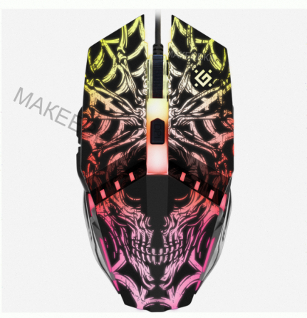 Мышь Defender Prototype gm-670l, Черный (52670) Оптический, 2400 Dpi, Usb - арт:7427 Макеевка