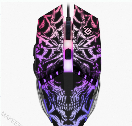 Мышь Defender Prototype gm-670l, Черный (52670) Оптический, 2400 Dpi, Usb - арт:7427 Макеевка