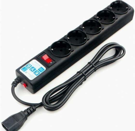 Сетевой Фильтр Powercube Spg5-в1 0.5м (5 Розеток) Черный (коробка) - арт:7139 Макеевка