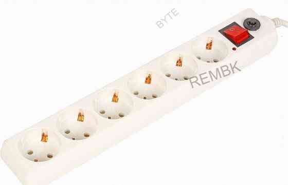 Сетевой Фильтр Buro 600sh-1.8-ups-w 1.8м (6 Розеток) Белый (коробка) - арт:7508 Макеевка