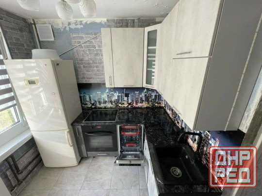 Сдается однокомнатная квартира в Буденовском районе, мкр. Донской Донецк - изображение 3