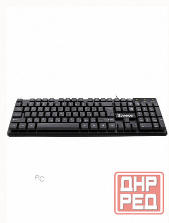 Проводная Клавиатура Defender Symbol hb-559 (ru, Черный,104 кн,1.5м) (45559) - арт:6409 Донецк - изображение 4