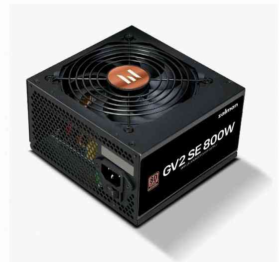 Блок Питания Zalman zm800-gv2se, 800 вт, 80 Plus Bronze, Черный - арт:3509 Макеевка