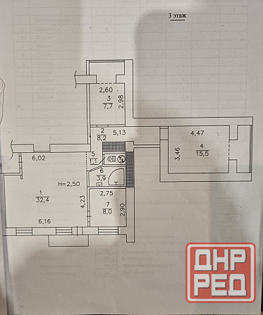 Продам 4 к. студию Гладковка (Киевский р-н) Донецк - изображение 9