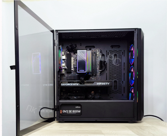 Игровой Компьютер Byte-vortexprime | Amd Ryzen 5 7500f (6 Ядер/12 Потоков) | 800 вт | Ssd - арт:5034 Макеевка