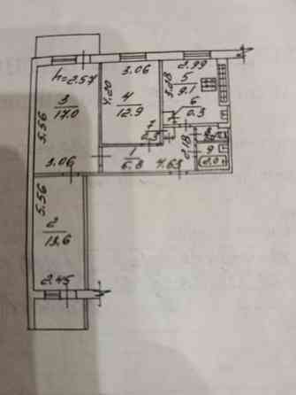 Продаю 3-х комнатную квартиру в Куйбышевском районе, пл. Бакинских Комиссаров Донецк