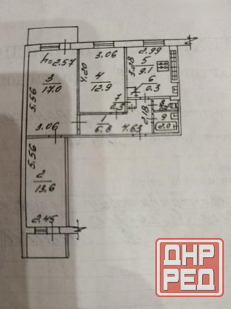Продаю 3-х комнатную квартиру в Куйбышевском районе, пл. Бакинских Комиссаров Донецк - изображение 2