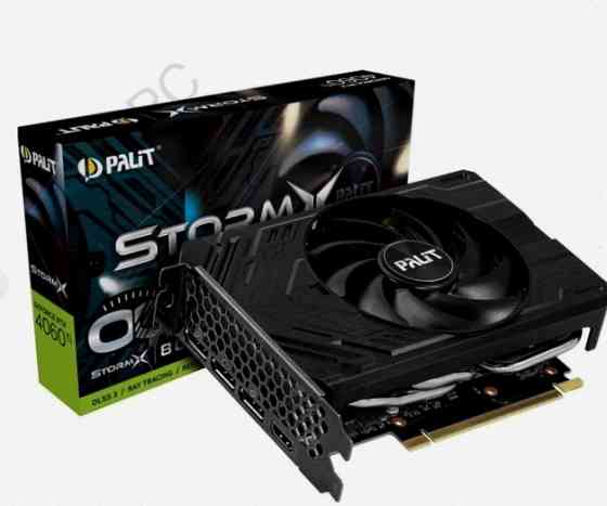Видеокарта Palit Geforce Rtx 4060ti Stormx oc 8gb (ne6406ts19p1-1060f) - арт:8182 Макеевка