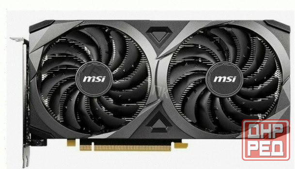 Видеокарта Msi Rtx3050 Ventus 2x xs 8gb oc Gddr6 128-bit dp Hdmi dl-dvi-d 2fan Rtl - арт:2878 Макеевка - изображение 3