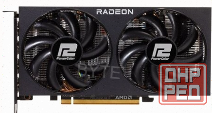 Видеокарта Powercolor Radeon rx 6600 Fighter 8гб 8gbd6-3dh б/у - арт:7138 Макеевка - изображение 3