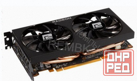 Видеокарта Powercolor Radeon rx 6600 Fighter 8гб 8gbd6-3dh б/у - арт:7138 Макеевка - изображение 1