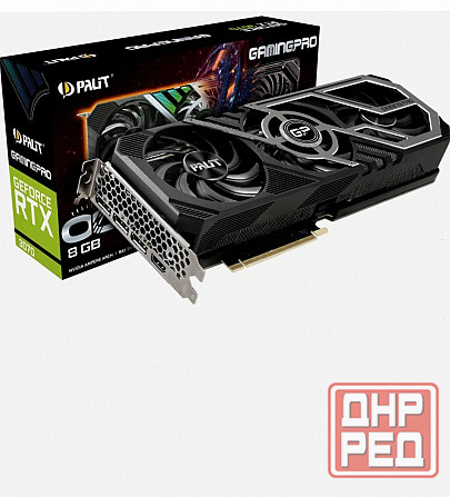 Видеокарта Palit Geforce Rtx 3070 Gamingpro 8gb (ne63070019p2-1041a) б/у - арт:9497 Макеевка - изображение 1