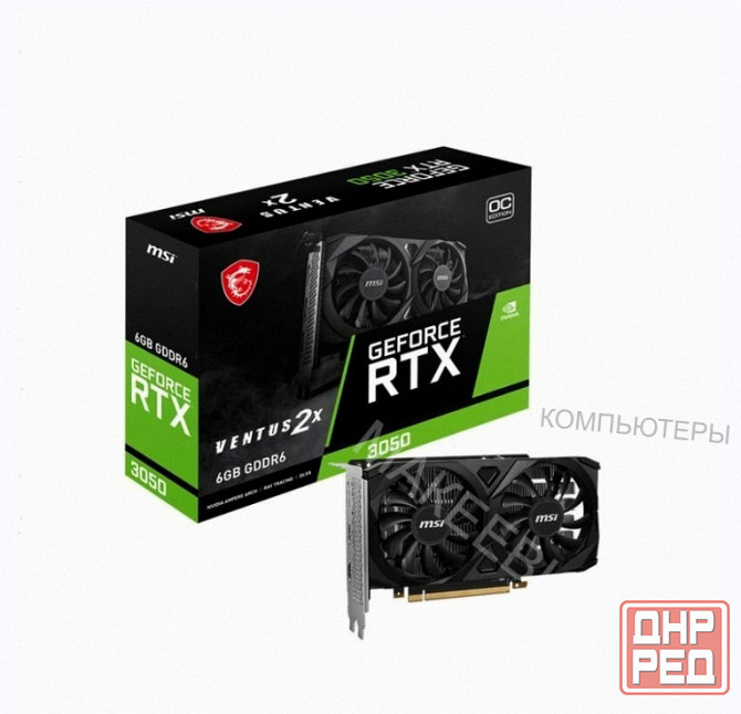 Видеокарта Msi Geforce Rtx 3050 Ventus 2x 6g oc - арт:3053 Макеевка - изображение 1