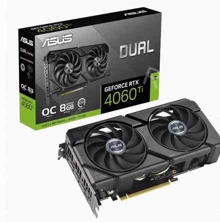 Видеокарта Asus Nvidia Geforce Rtx 4060 ti 8gb Dual-rtx4060ti-o8g-evo/rtx4060ti, Hdmi, dp - арт:3398 Макеевка