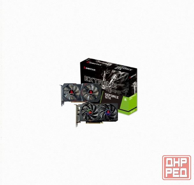 Видеокарта Biostar vn1666tf69, Nvidia Geforce Gtx 1660ti 6гб 1500 Мгц 192 Бит Gddr6 12000 - арт:3991 Макеевка - изображение 3