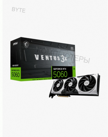 Видеокарта Msi Geforce Rtx 5060 8g Ventus 3x oc - арт:6365 Макеевка