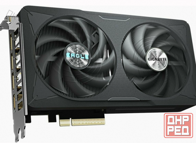 Видеокарта Gigabyte gv-n5060eagle oc-8gd 1.0 8гб, Ret - арт:7587 Макеевка - изображение 1