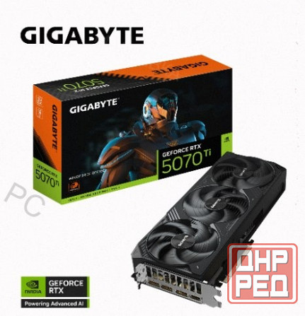 Видеокарта Gigabyte Geforce Rtx 5070 ti Windforce Sff 16gb (gv-n507twf3-16gd) - арт:8365 Макеевка - изображение 1