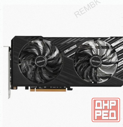 Видеокарта Asrock Amd Radeon rx 6750 Gre Challenger oc [rx6750gre cl 10go] б/у - арт:9311 Макеевка - изображение 2