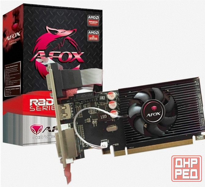 Видеокарта Afox Radeon r5 230 2048mb lp Single Fan (afr5230-2048d3l5) - арт:3337 Макеевка - изображение 1