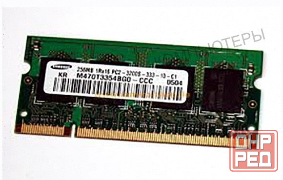 Оперативная Память so-dimm Ddr2 Samsung 256mb (m470t3354bg0-ccc) б/у - арт:1151 Макеевка - изображение 1