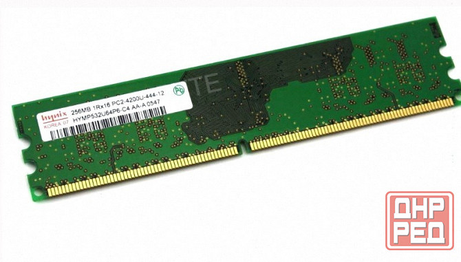 Оперативная Память Dimm Ddr2 Hynix 256 мб 533 Мгц cl4 (hymp532u64bp6-c4) б/у - арт:3870 Макеевка - изображение 1