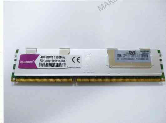 Оперативная Память Dimm Ddr3 4 гб Kllisre 1600мгц (reg Ecc) Серверная б/у - арт:5276 Макеевка