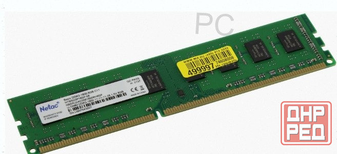 Память Netac 8gb Ddr3 1600mhz cl11 1.5v / Ntbsd3p16sp-08 - арт:6117 Макеевка - изображение 1