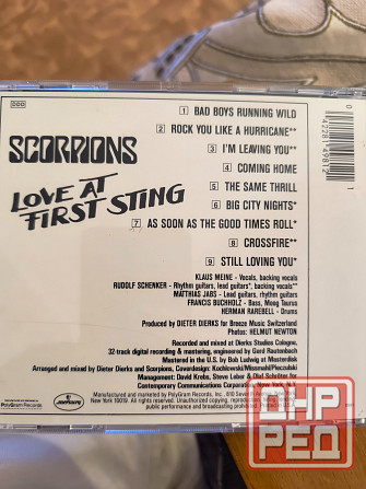 Scorpions Love At First Sting Макеевка - изображение 2