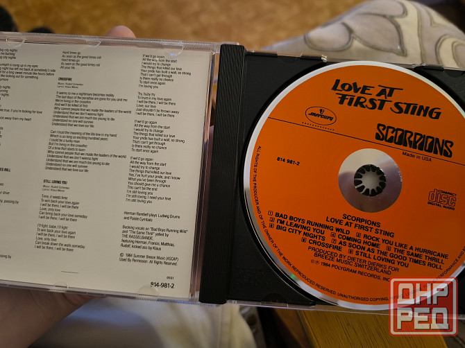 Scorpions Love At First Sting Макеевка - изображение 3