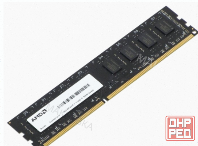 Оперативная Память Dimm Ddr3 4гб Amd r534g1601u1s-uo - арт:3148 Макеевка - изображение 1