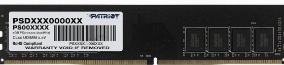 Оперативная Память Ddr4 Patriot Memory sl 4 гб 2133 Мгц Dimm cl15 Psd44g213381 - арт:7351 Макеевка