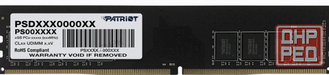 Оперативная Память Ddr4 Patriot Memory sl 4 гб 2133 Мгц Dimm cl15 Psd44g213381 - арт:7351 Макеевка - изображение 1