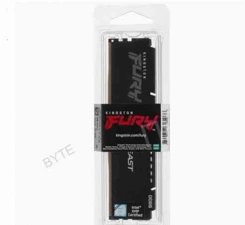 Kingston Fury Beast Black Ddr5 Dimm 5200mhz pc-41600 cl40 - 8gb kf552c40bb-8 Oem - арт:4845 Макеевка