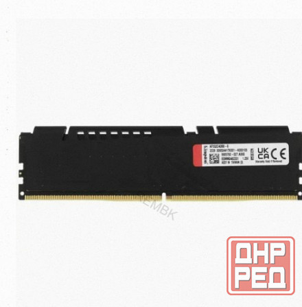 Kingston Fury Beast Black Ddr5 Dimm 5200mhz pc-41600 cl40 - 8gb kf552c40bb-8 Oem - арт:4845 Макеевка - изображение 2