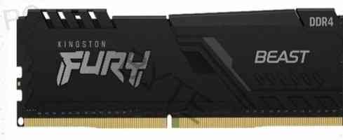 Оперативная Память Ddr4 Kingston 8gb 3200 Mhz pc-25600 Fury Beast Black (kf432c16bb/8) - арт:8078 Макеевка