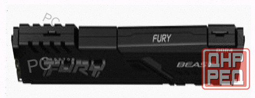 Оперативная Память Ddr4 Kingston 8gb 3200 Mhz pc-25600 Fury Beast Black (kf432c16bb/8) - арт:8078 Макеевка - изображение 2
