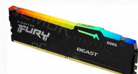 Оперативная Память Dimm Ddr5 Kingston Fury Beast (kf556c40bba-32) Rgb 32gb 5600mhz - арт:5901 Макеевка