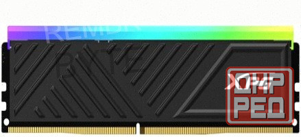 Оперативная Память Ddr4 Adata Xpg Spectrix d35g Rgb 32gb Ddr4-3200 (ax4u320032g16a-sbkd35 - арт:3270 Макеевка - изображение 1