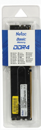 Модуль Памяти Ddr4 8gb 3200mhz Netac Ntbsd4p32sp-08 pc-25600 - арт:5325 Макеевка