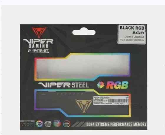 Модуль Памяти Patriot Viper Steel Rgb Dimm 8gb pc28800 Ddr4 Pvsr48g360c0 - арт:6497 Макеевка