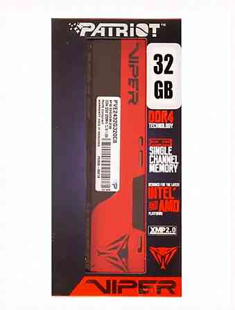 Оперативная Память Patriot Memory Ddr4 32gb 3200mhz Viper Elite (pve2432g320c8) - арт:2232 Макеевка