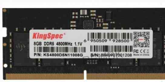 Оперативная Память so-dimm Kingspec Ddr5 8gb 4800mhz ks4800d5n11008g Rtl pc5-38400 cl40 d - арт:8446 Макеевка
