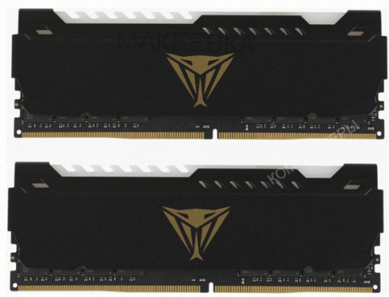 Оперативная Память Ddr4 2x16gb 3200mhz Patriot Pvsr432g320c8k Viper Steel Rgb Rtl Gaming - арт:2427 Макеевка