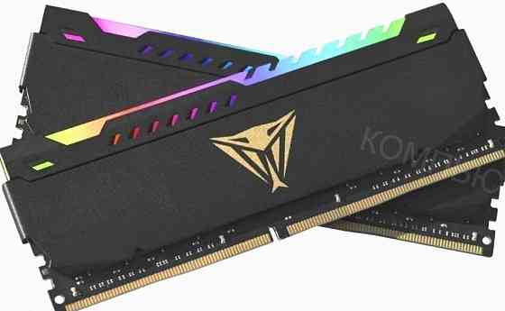 Оперативная Память Ddr4 2x16gb 3200mhz Patriot Pvsr432g320c8k Viper Steel Rgb Rtl Gaming - арт:2427 Макеевка