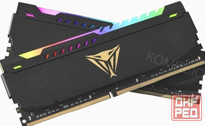 Оперативная Память Ddr4 2x16gb 3200mhz Patriot Pvsr432g320c8k Viper Steel Rgb Rtl Gaming - арт:2427 Макеевка - изображение 4